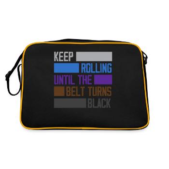 Jiu Jitsu Jiu Jitsu Jiu Jitsu - Retro Bag - black/gold - Back