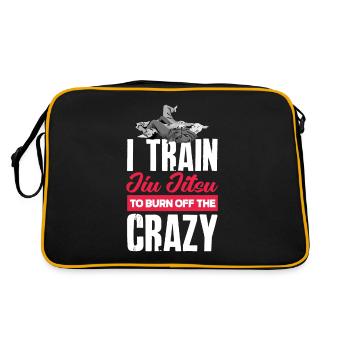 Jiu Jitsu Jiu Jitsu Jiu Jitsu - Retro Bag - black/gold - Back