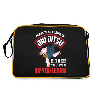 Jiu Jitsu Jiu Jitsu Jiu Jitsu - Retro Bag - black/gold - Back