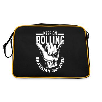 Jiu Jitsu Jiu Jitsu Jiu Jitsu - Retro Bag - black/gold - Back