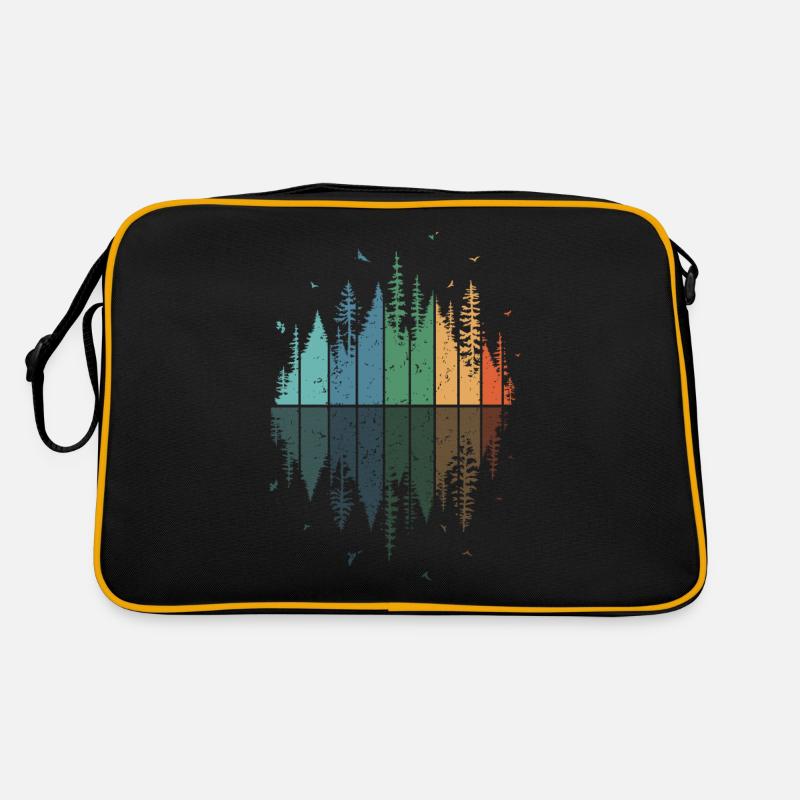 Retro Forest Outdoor Hiking Nature Retro Bag