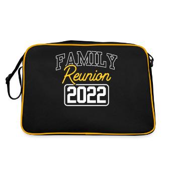 Réunion de famille 2022 Équipe de famille Süß - Sac Retro - noir/or - Dos