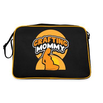 Craft Mom Crafts Mother Hobbyist - Retro Bag - black/gold - Back