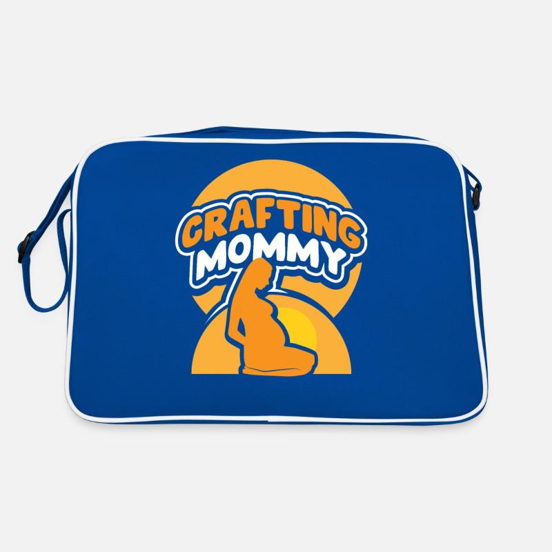 Bastel Mama Basteln Mutter Bastler Retro Tasche