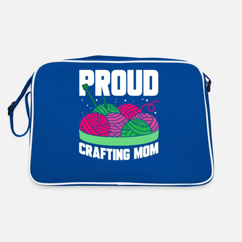 Stolze Basteln Mama Bastler Bastel Mutter Retro Tasche