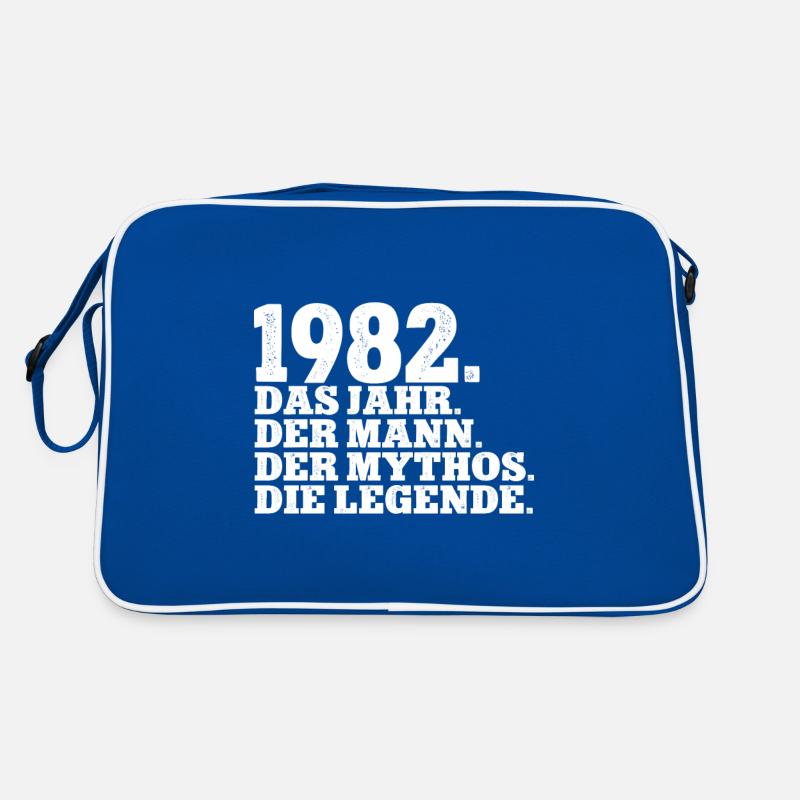 1982 Männer Geburtstag Retro Tasche