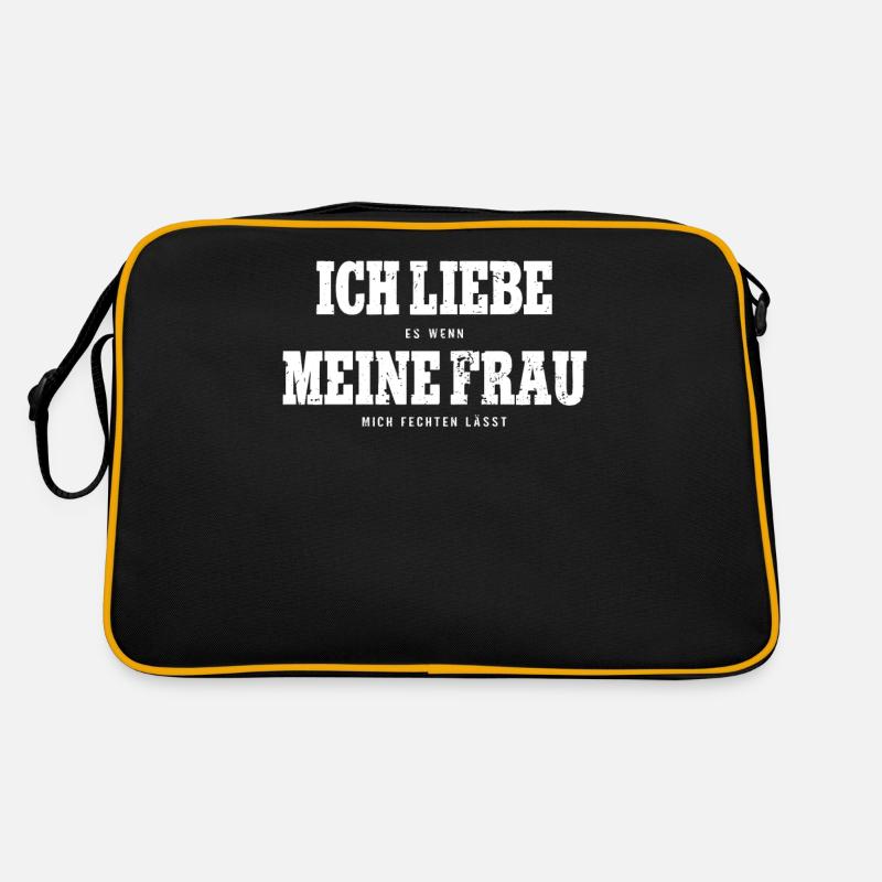 Fechten Retro Tasche