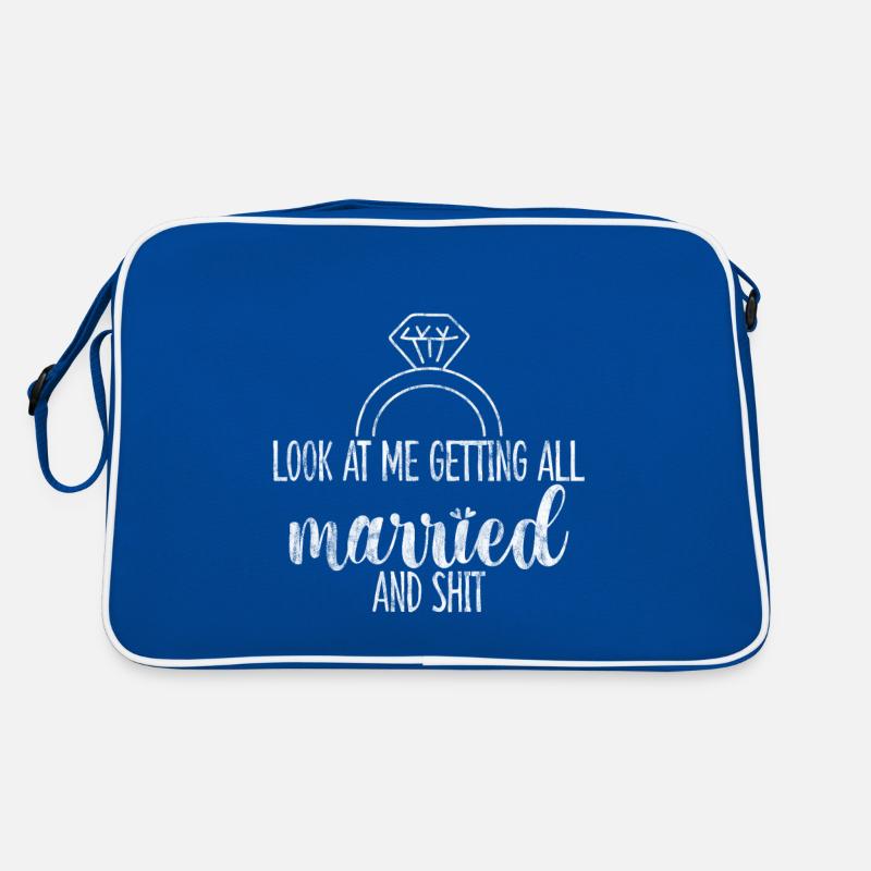 Look At Me Getting All Married And Shit 4 Retro Tasche