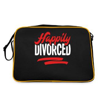 Happily Divorced Divorce - Retro Bag - black/gold - Back