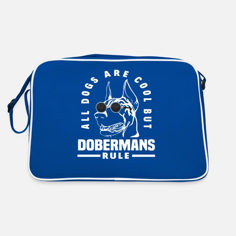 Doberman Meilleure race de chien Sac Retro