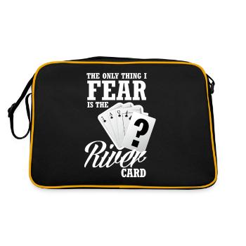 Poker Player Poker Player Poker Gift - Retro Bag - black/gold - Back