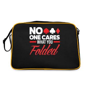 Poker Player Poker Player Poker Gift - Retro Bag - black/gold - Back