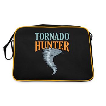 Tornado - Retro Bag - black/gold - Back