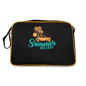 Vacances d’été Vacances Loisirs - Sac Retro - noir/or - Dos