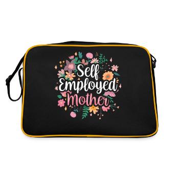 Mère indépendante Pigiste indépendante - Sac Retro - noir/or - Dos