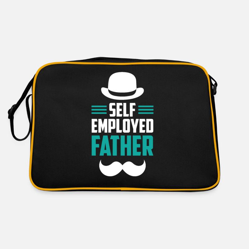 Père indépendant Pigiste Indépendant Sac Retro