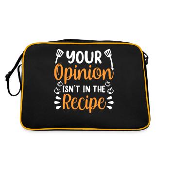 Your opinion is not included in the recipe Mama - Retro Bag - black/gold - Back