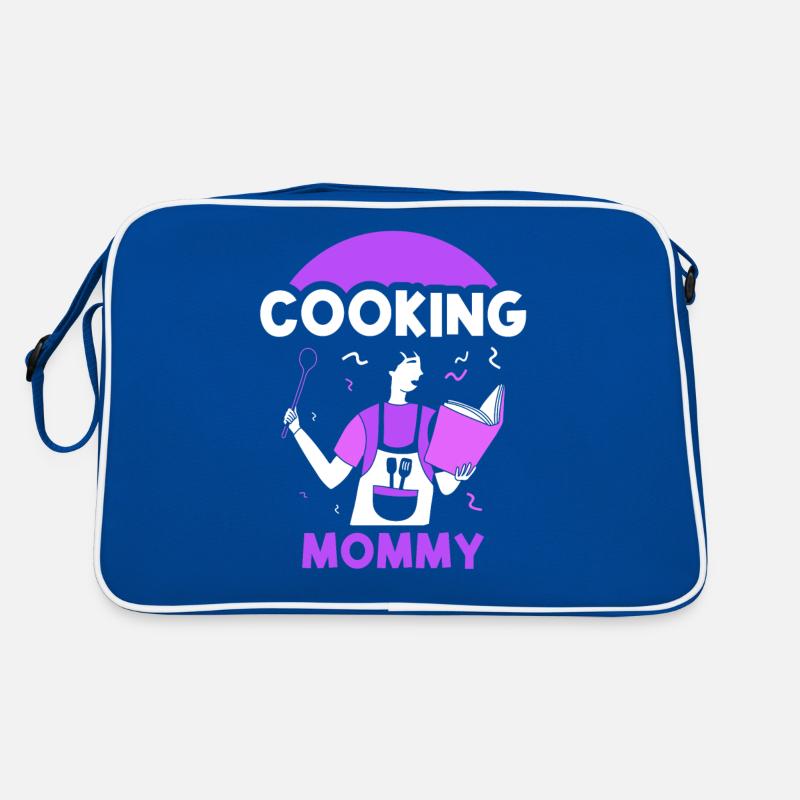 Kochende Mami Kochen Köchin Koch Mutter Mama Retro Tasche