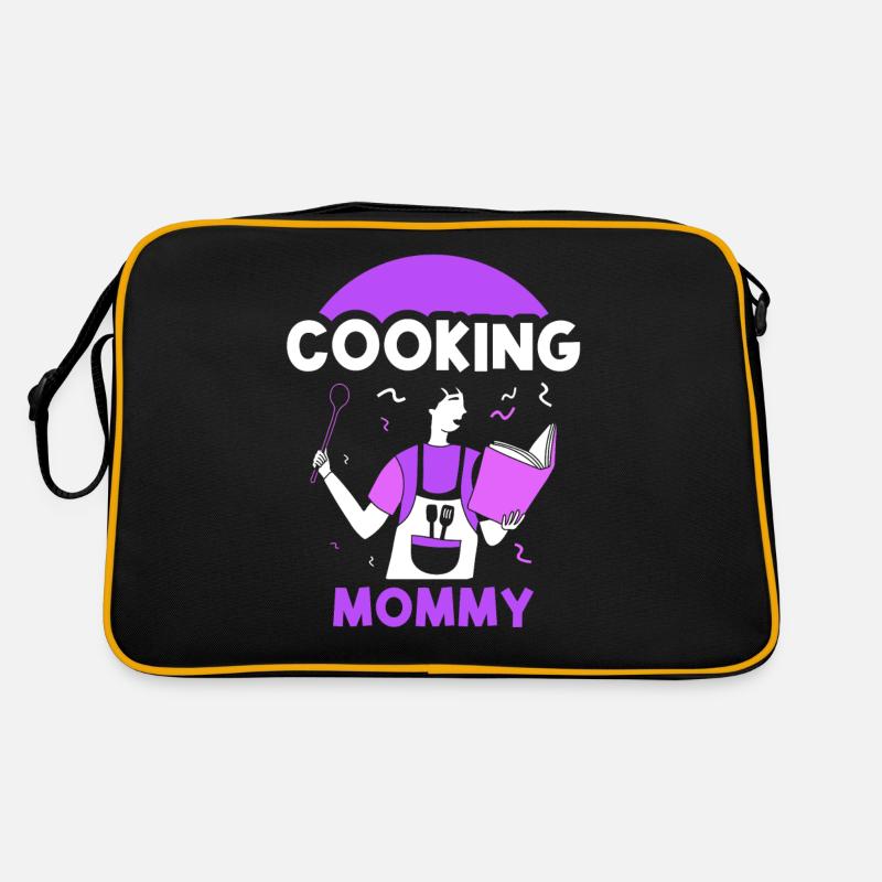Cuisiner Maman Cuisiner Cuisiner Cuisiner Mère Maman Sac Retro