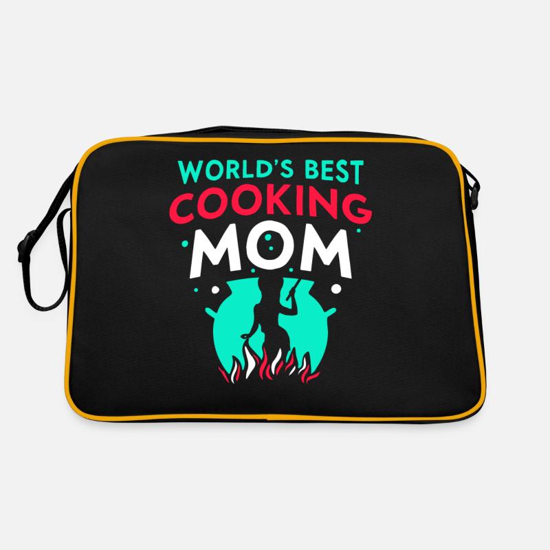 Beste Kochende Mutter Der Welt Koch Kochen Mama Retro Tasche