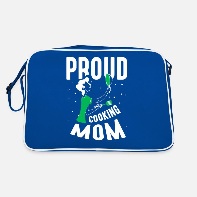 Stolze Kochende Mutter Koch Köchin Kochen Mama Retro Tasche