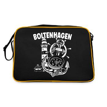 Boltenhagen - Retro Bag - black/gold - Back