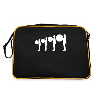 Evolution Drumline Band Musicien - Sac Retro - noir/or - Dos