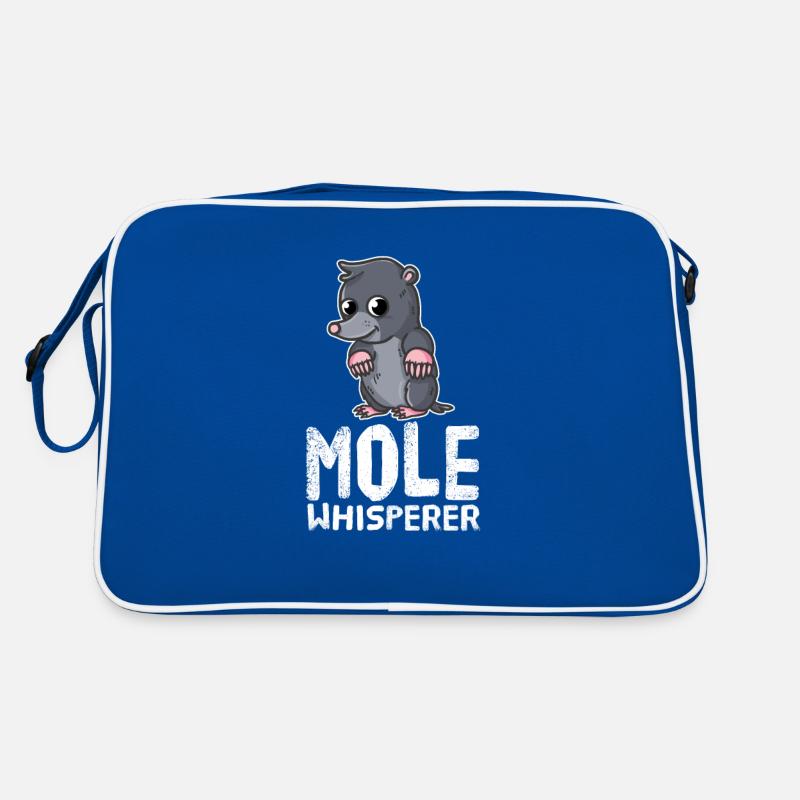 Funny Mole Lover Mole Whisperer Retro Bag