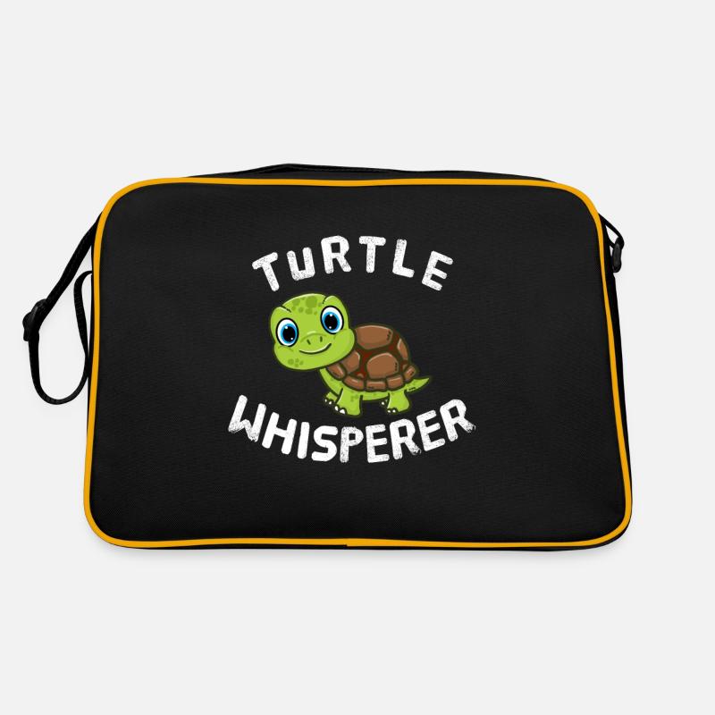 Funny Turtle Lover Turtle Whisperer Retro Bag