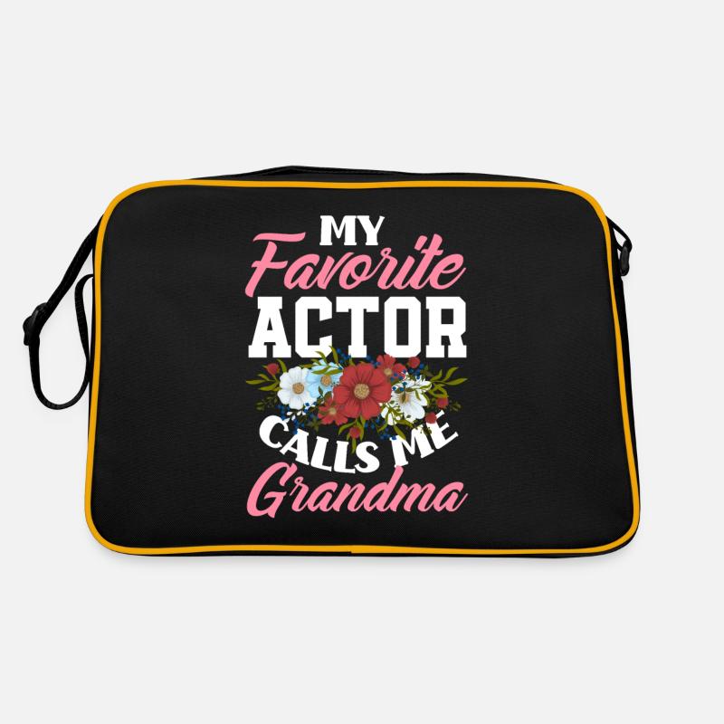 Lustiges Schauspieler Schauspielerin Geschenk Retro Tasche