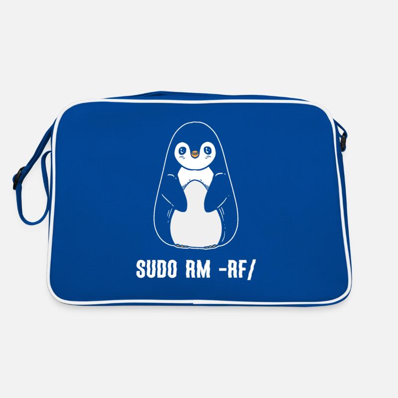 sudo rm rf / Programmeur informatique Linux Sac Retro