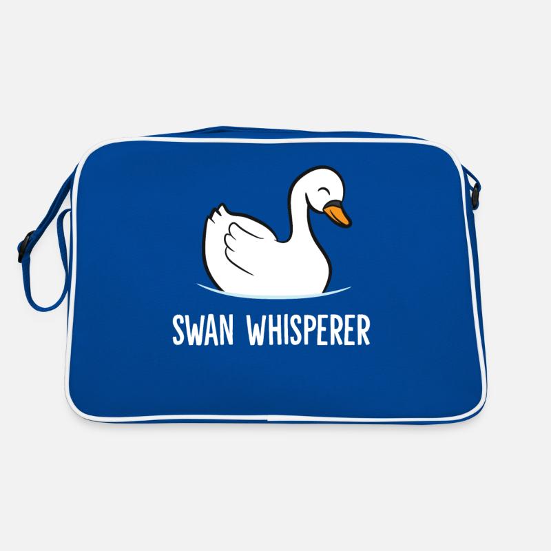 Swan Whisperer Cher Cygne Oiseaux Sac Retro