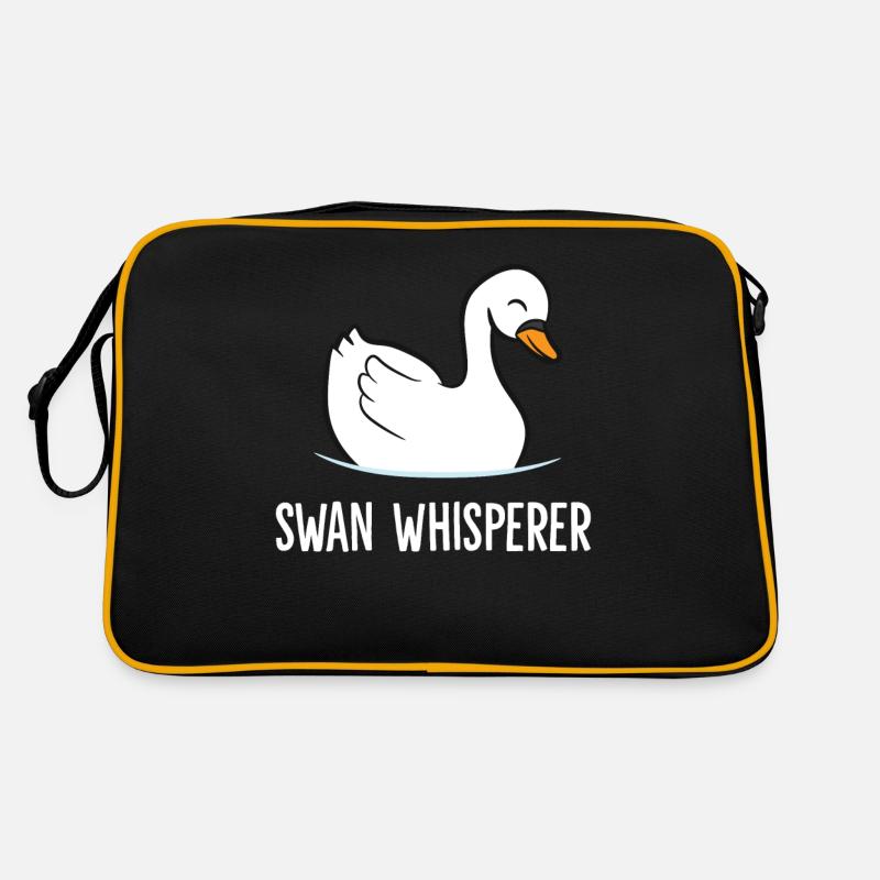 Swan Whisperer Cher Cygne Oiseaux Sac Retro