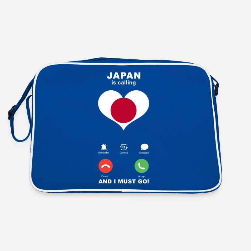 Japan is calling Japan Herz Souvenir Retro Tasche