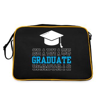 Graduate Graduate AwardEd School Graduate - Retro Bag - black/gold - Back