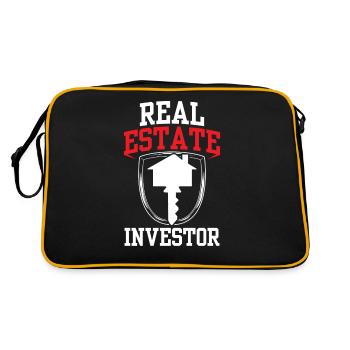 Investisseur immobilier Investisseurs investisseurs immobiliers - Sac Retro - noir/or - Dos
