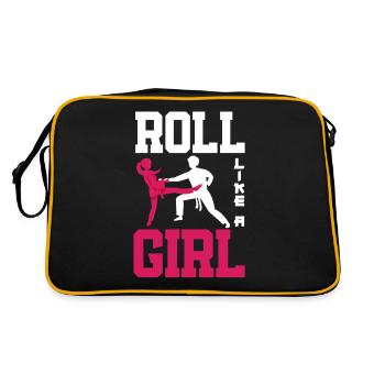 Jiu Jitsu Jiu Jitsu Jiu Jitsu - Retro Bag - black/gold - Back