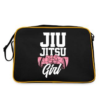 Jiu Jitsu Jiu Jitsu Jiu Jitsu - Retro Bag - black/gold - Back