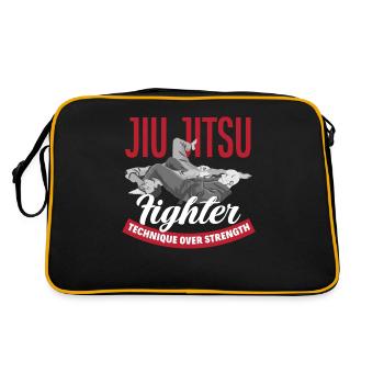 Jiu Jitsu Jiu Jitsu Jiu Jitsu - Retro Bag - black/gold - Back