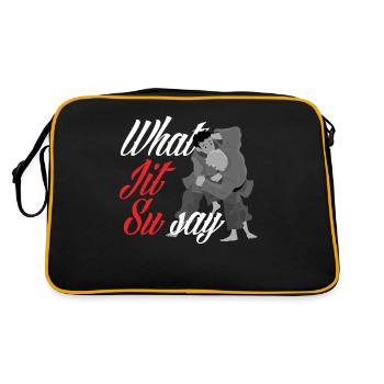 Jiu Jitsu Jiu Jitsu Jiu Jitsu - Retro Bag - black/gold - Back