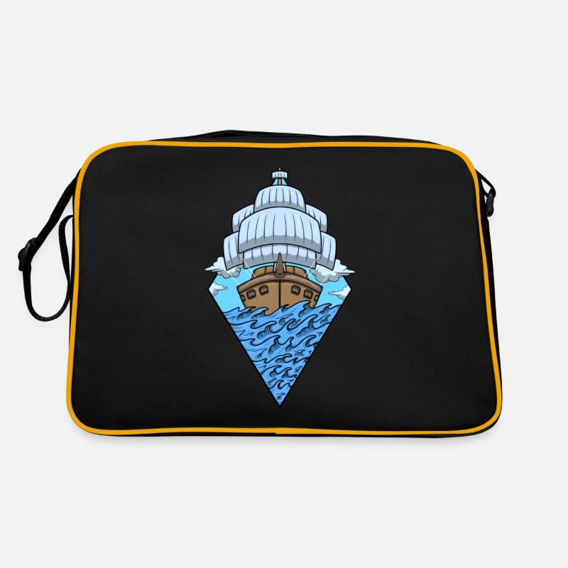Sailor Sunset Voilier Skipper Capitaine Voile Sac Retro