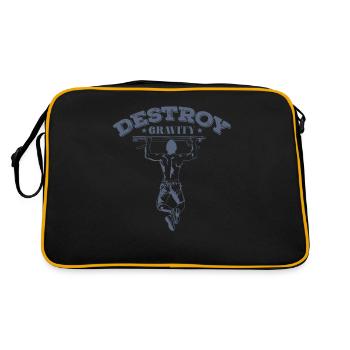Détruire Gravity Calisthenics Fitness - Sac Retro - noir/or - Dos