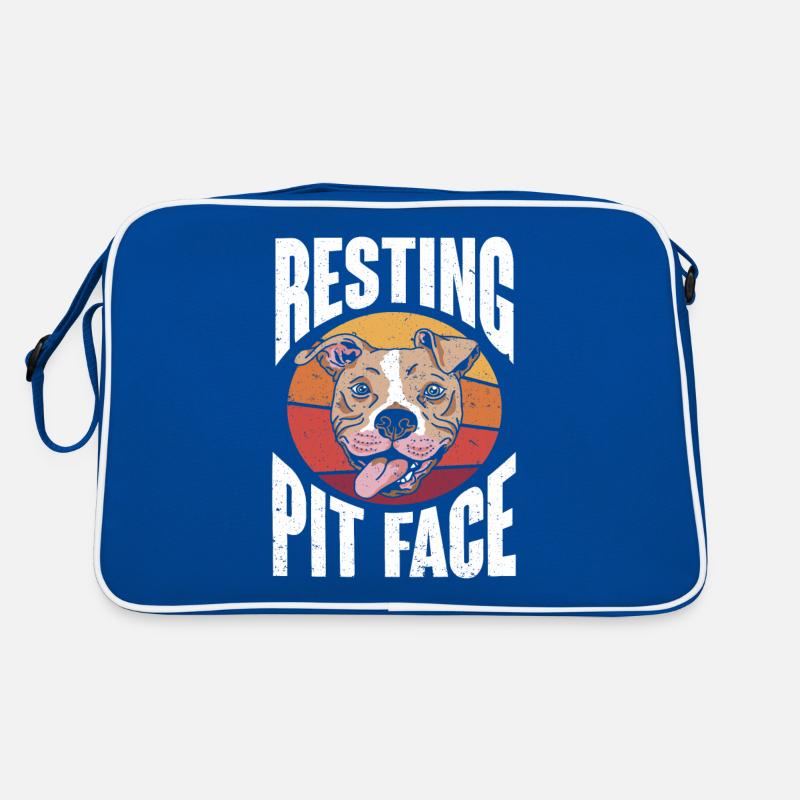 Pitbull Propriétaire de chien Propriétaire de chien Pit Bulldog Sac Retro