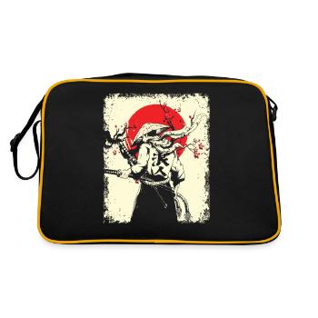 Samurai - Retro Bag - black/gold - Back