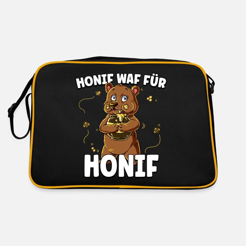 Bär Honig Retro Tasche