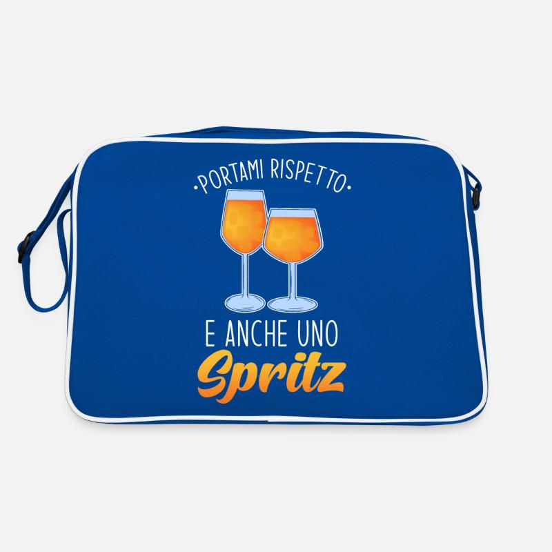 Spritz Cocktail Italien Retro Tasche