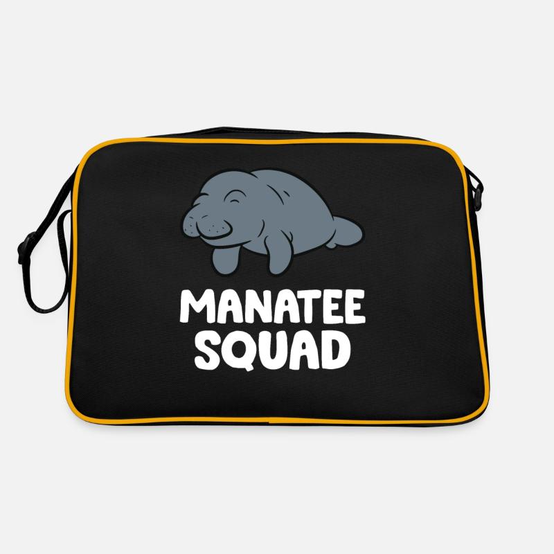 Manatee-Kader Team Manatee Retro Tasche