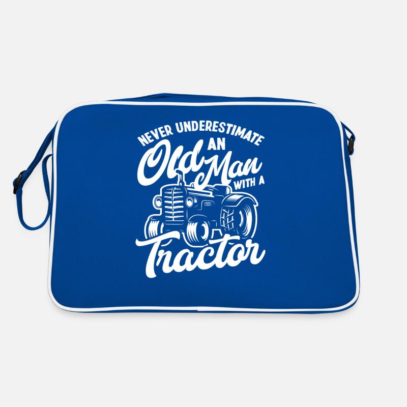 Tracteur Farmer Old Man Sac Retro