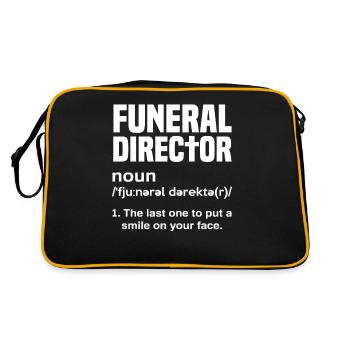 Croque-mort - Sac Retro - noir/or - Dos