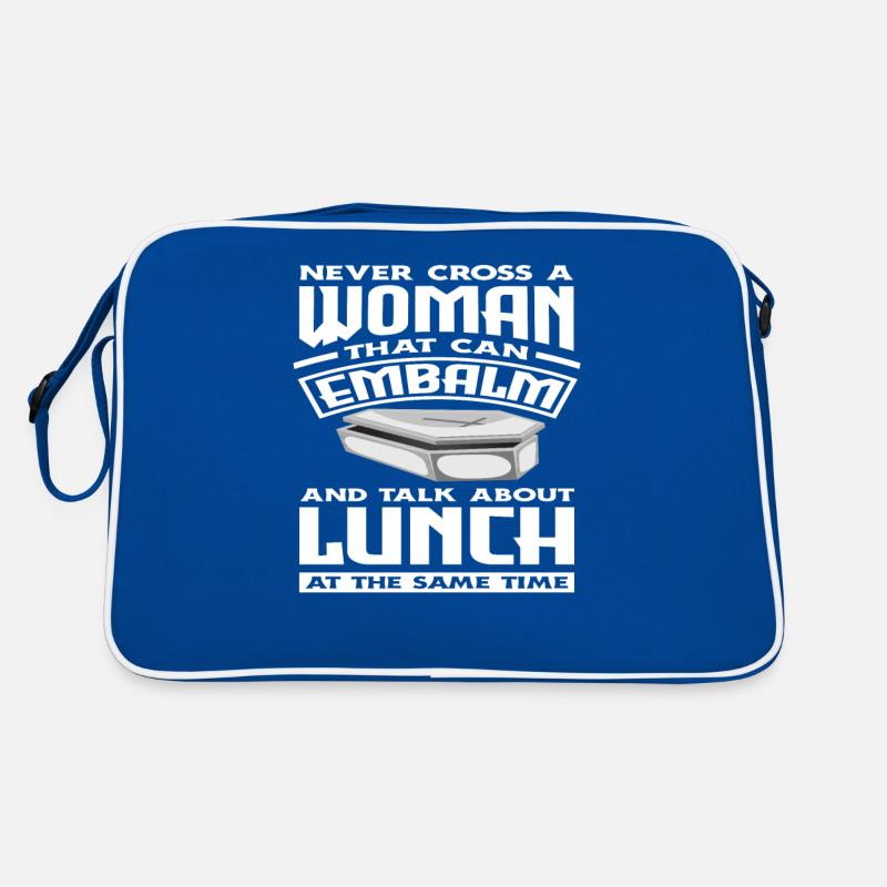 Bestatter Einbalsamierer Frau Retro Tasche